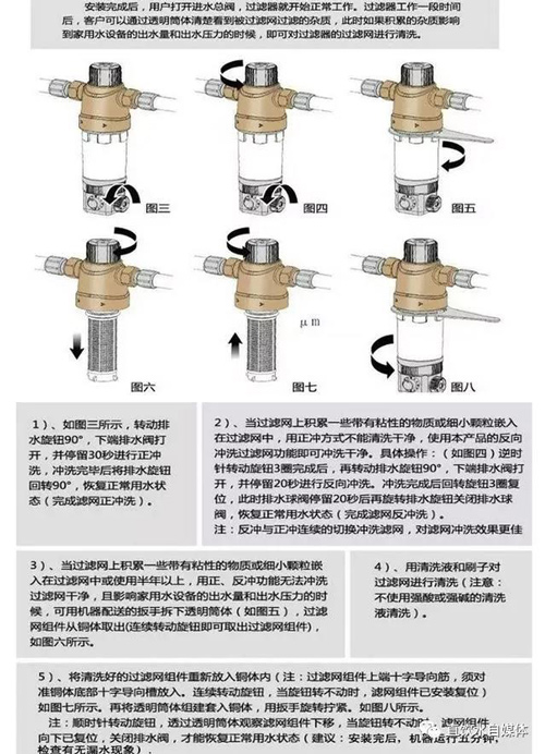 全面解析前置过滤器 家庭用水第一道防护