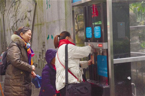 渝北 让市民在主要公共场所免费享用直饮水