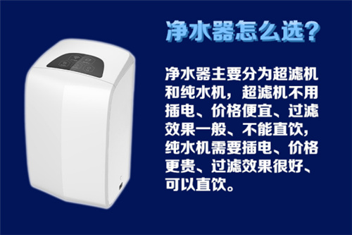 矿泉水和纯净水 揭开“净水器免费送”的秘密