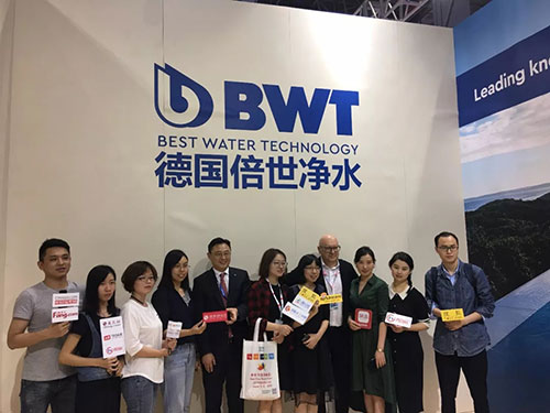 站在水处理科技前沿——BWT倍世集团AQUATECH CHINA上海国际水展彰显科技实力