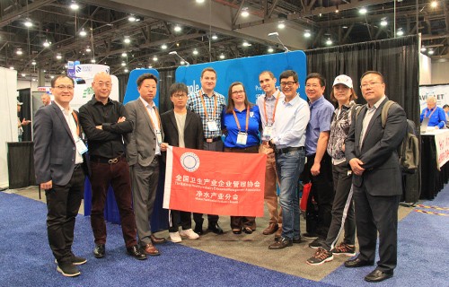 全国卫生产业企业管理协会净水产业分会赴美考察