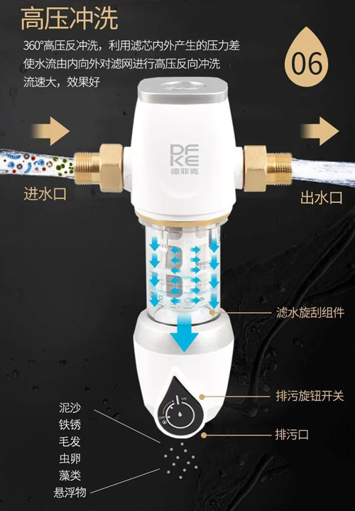 德菲克：前置净水器有没有必要安装？老师傅来揭开真相！