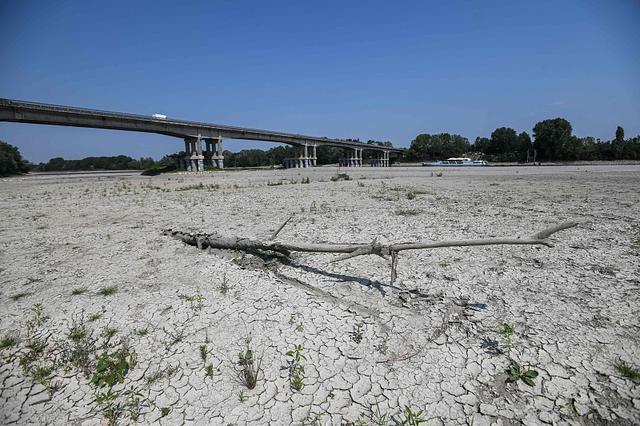 意大利北部干旱 上百座市镇停水