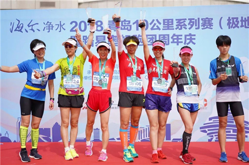 赛事汇｜海尔净水青岛10K极地站滨海开跑