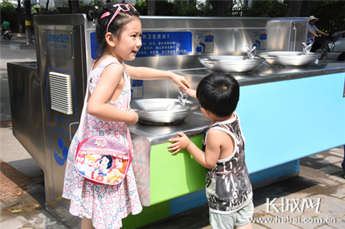 邯郸：公益直饮水机再升级 服务市民更“贴心”