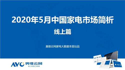 2020年5月家电线上市场简析 净化器市场首度出现大滑