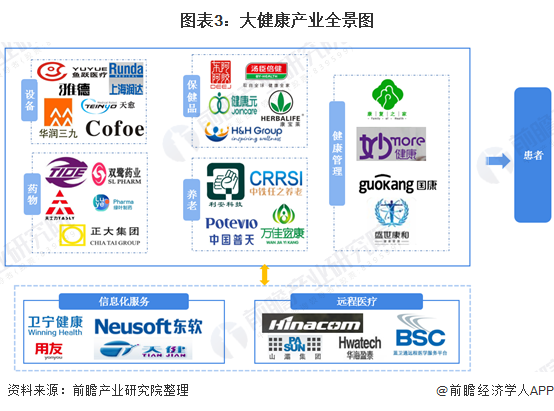 预见2021：《2021年中国大健康产业全景图谱》(附发展现状、市场格局、发展趋势等)