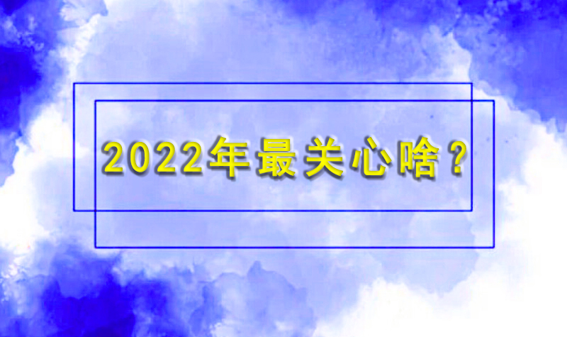 2022年 这些企业巨头们最关心啥？