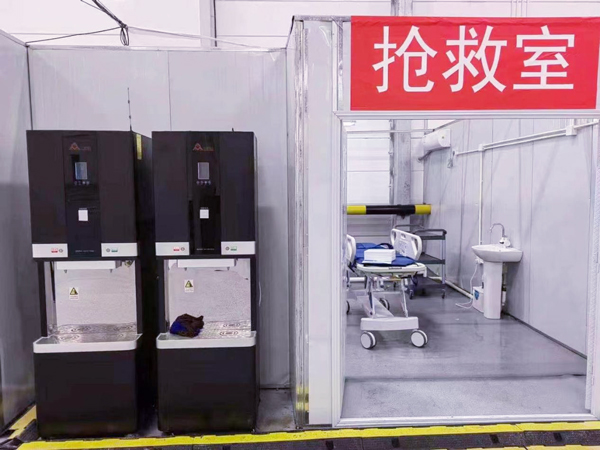 全力支持抗击疫情  梅诺环保为上海方舱医院提供饮水保障