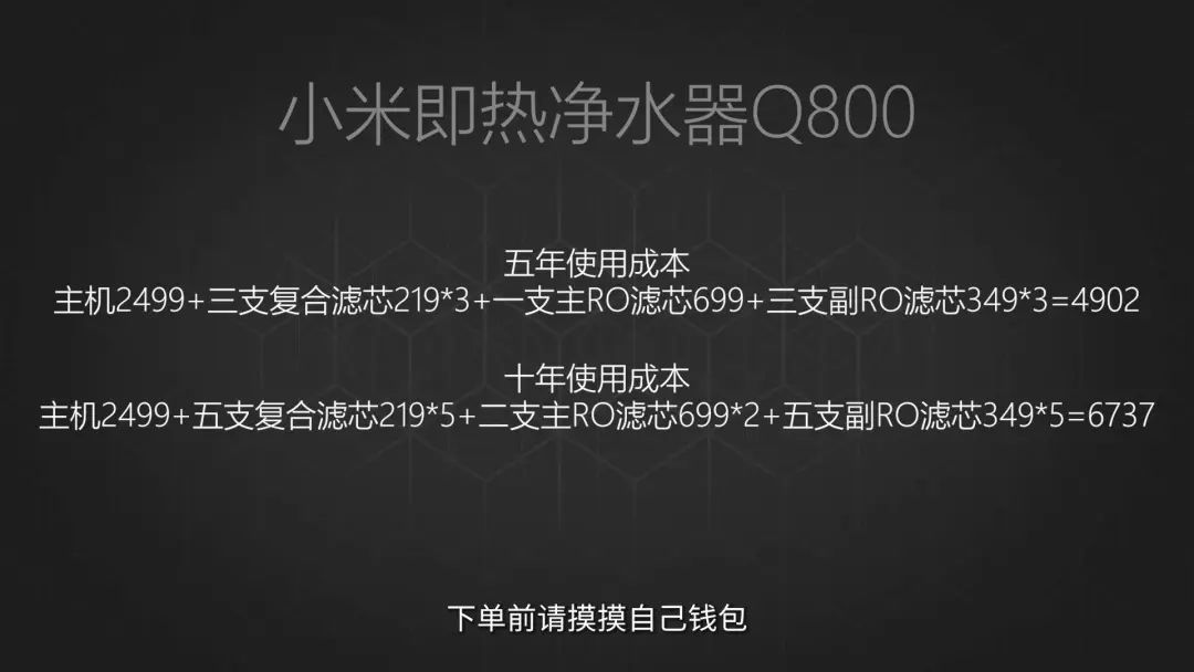 完蛋！我被小米净水器包围了！