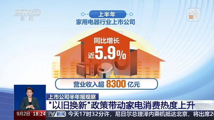 电器行业热度高、低空经济受关注 上市公司半年成绩单来了