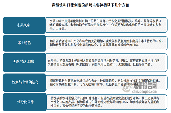 我国碳酸饮料市场降温明显 国产汽水崛起 产品创新与多样化成主要竞争方向之一