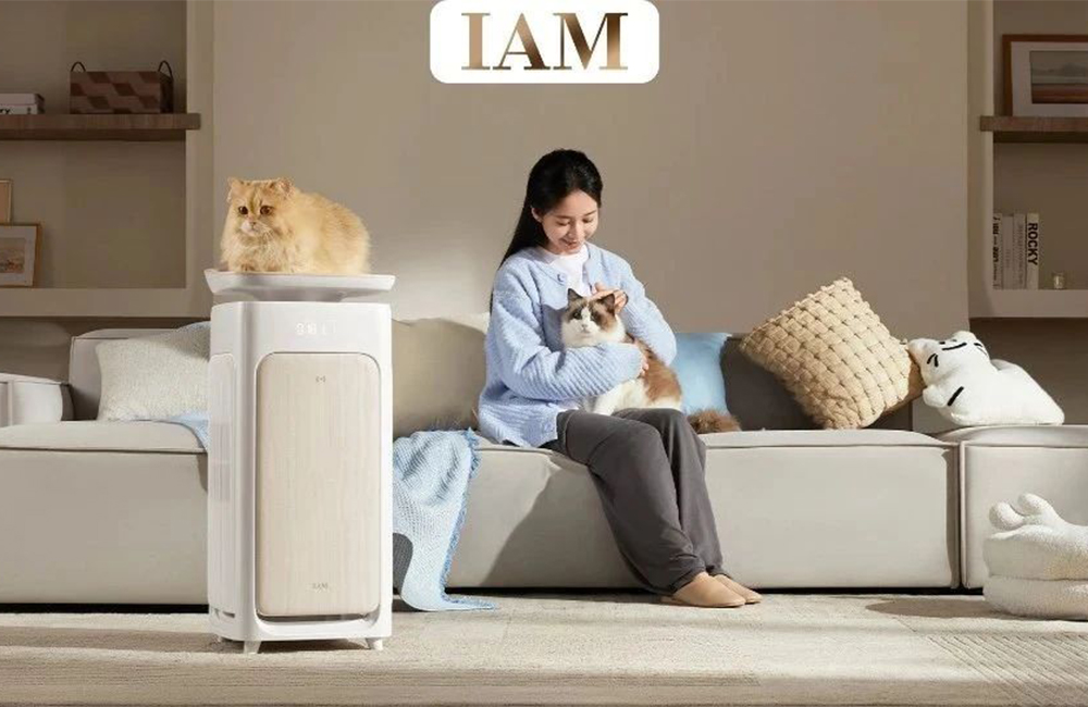 IAM高萌上市！持续大吸力的宠物空气净化器！