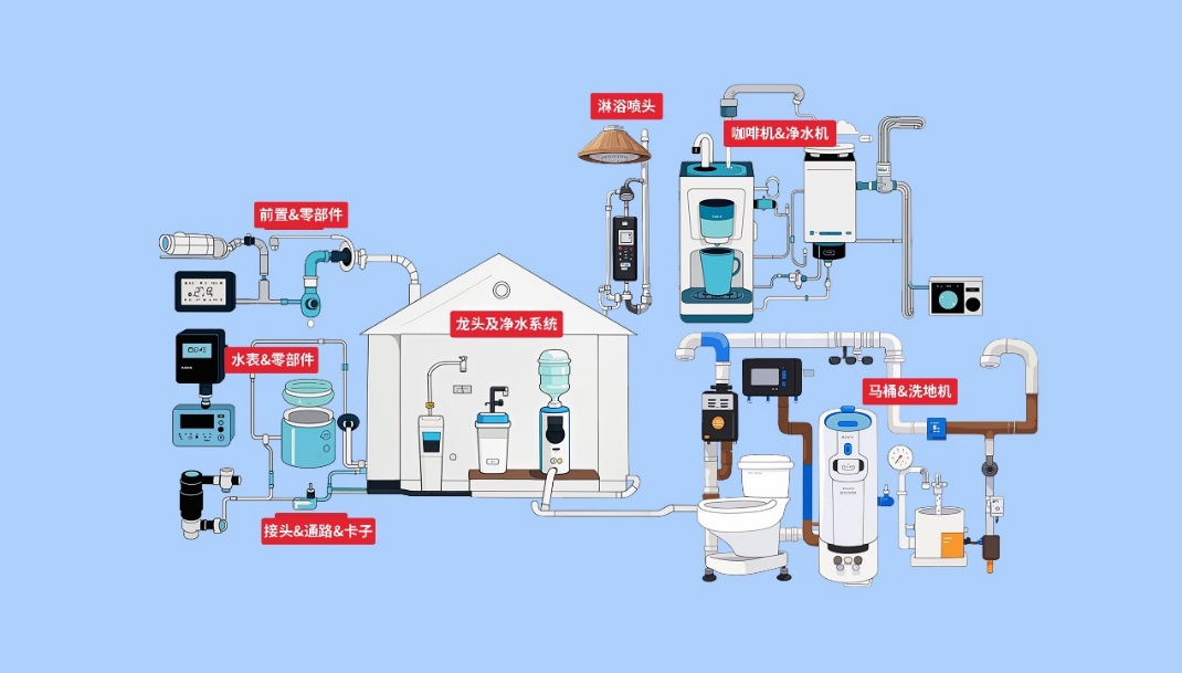 分水器水接触材料 撑起卫浴产品“里子”与“面子”