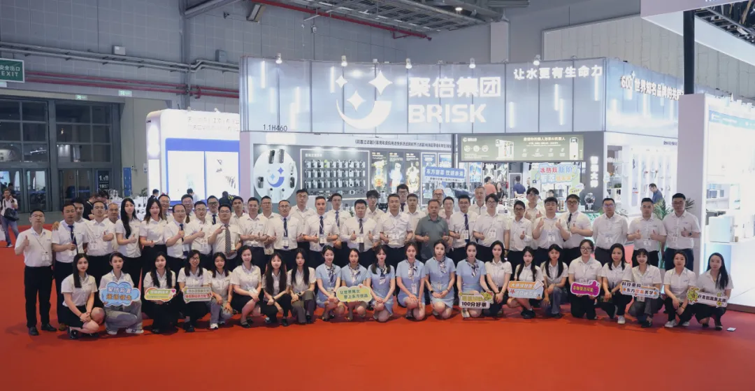 聚倍水科技新品矩阵引爆上海水展全场 AI现萃开创中国潮饮未来！