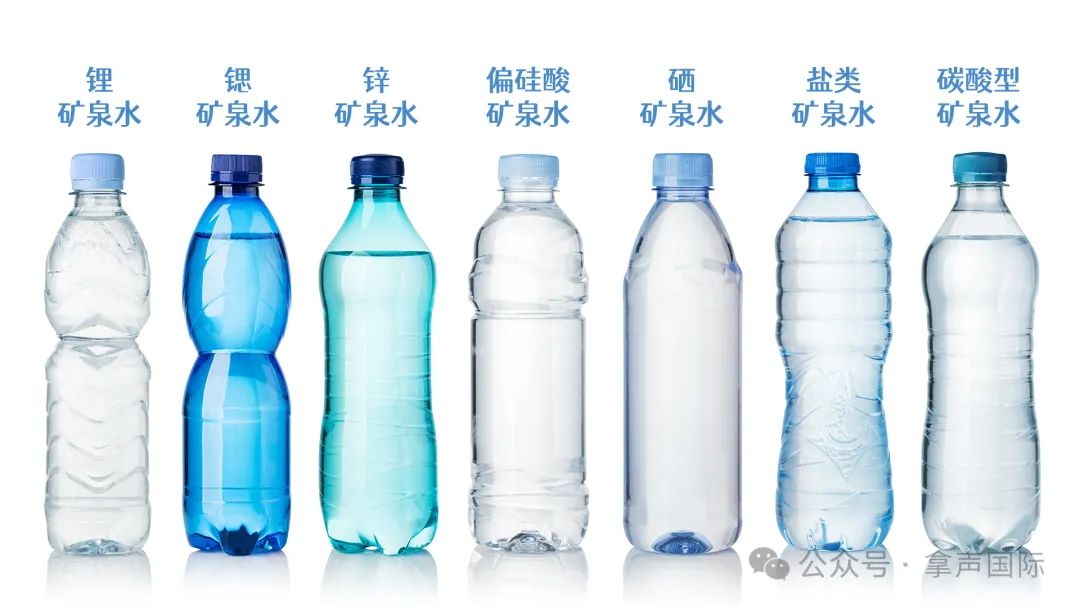 7大种类矿泉水 你喝过哪种？