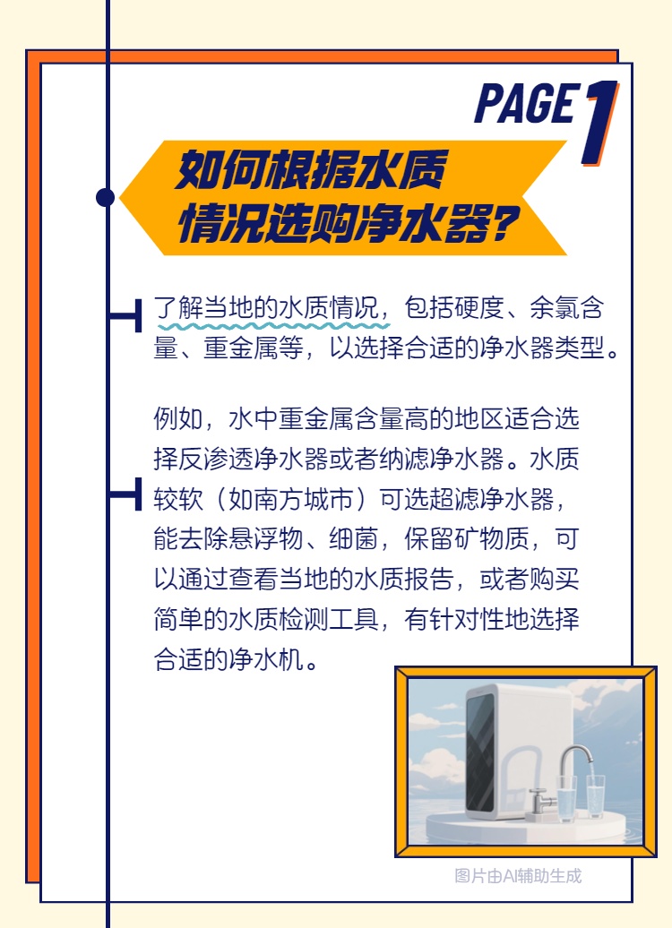 电器选购指南之如何挑选净水器？