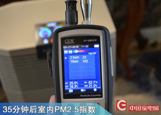 力克雾霾 A.O.史密斯净化器KJ-750A评测