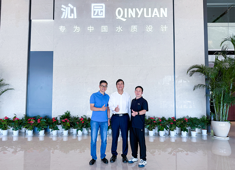 聚链成势开创新局——净水产业链分会2025年研学之旅走进浙江龙巍 拜访沁园