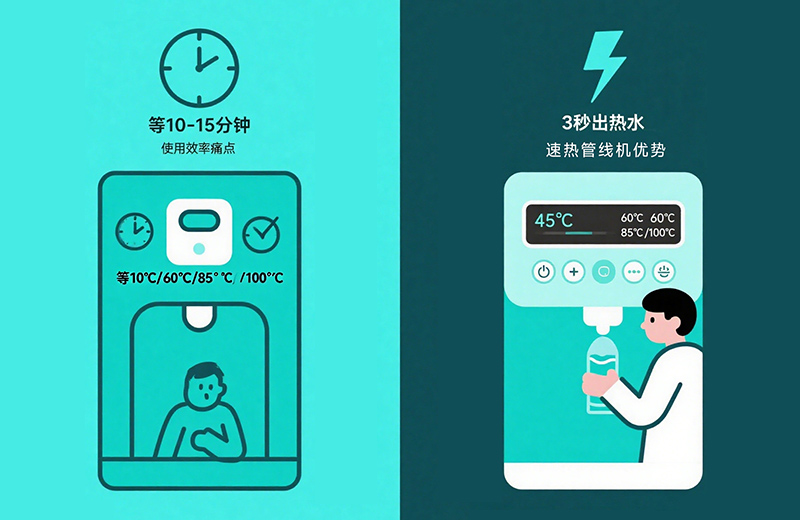家中还在用传统饮水机？别将就喝 “千滚水” 了！