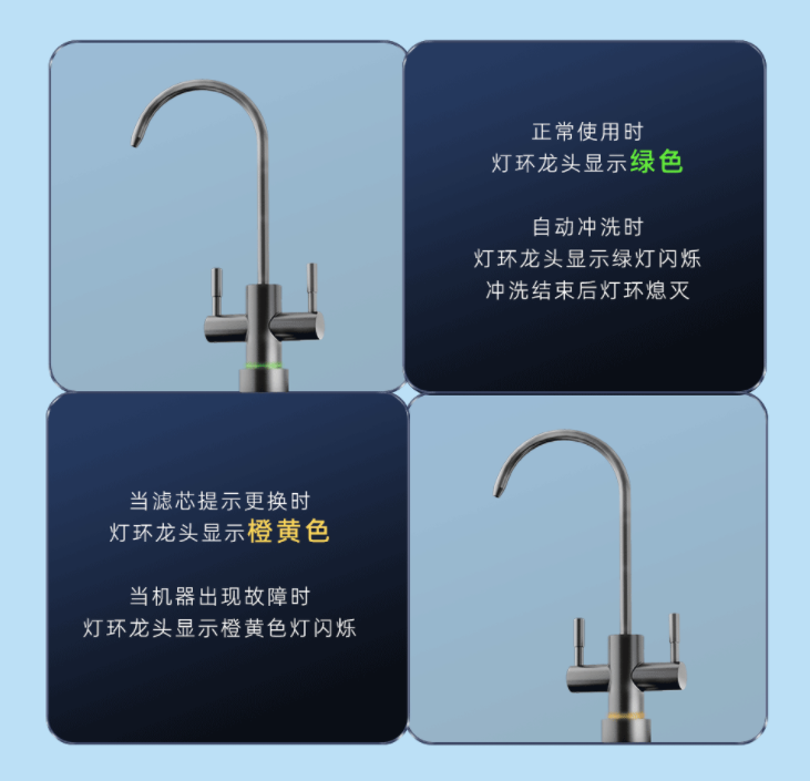 蓝飘尔蓝逸系列H8纯水机——体积虽小 纯净刚好