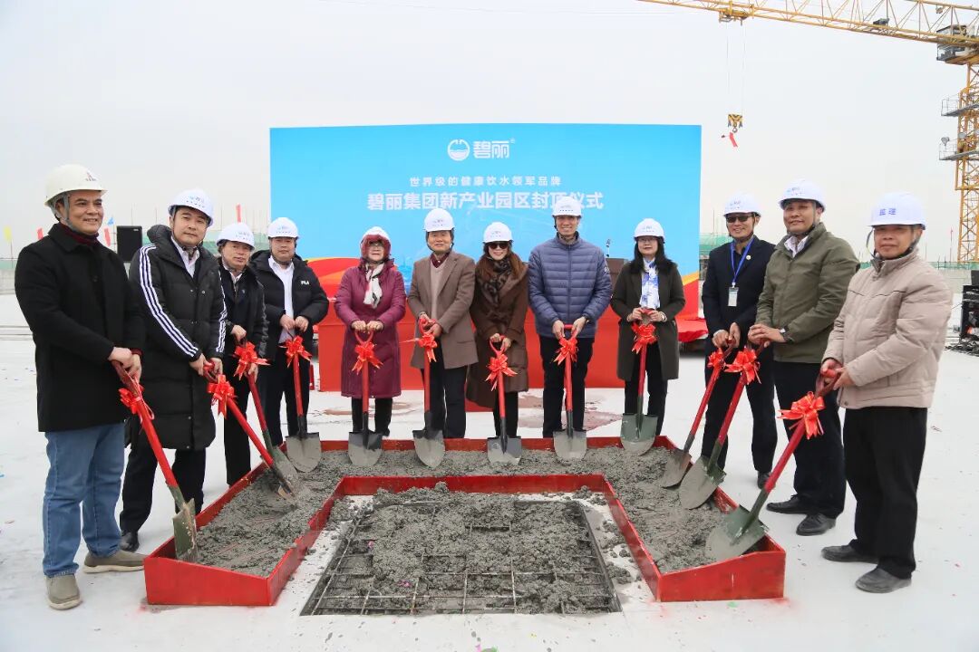 宏基永固,伟业长兴|碧丽新产业园荣耀封顶 宏基永固,伟业长兴|碧丽新产业园荣耀封顶