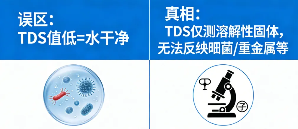 TDS值越低水越干净？错了！90%的人都在被TDS笔误导